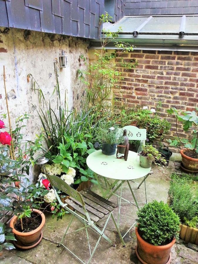 My Little Garden -Parking Gratuit 500M -Coeur Historique -La Clef De Honfleur Apartment Bagian luar foto