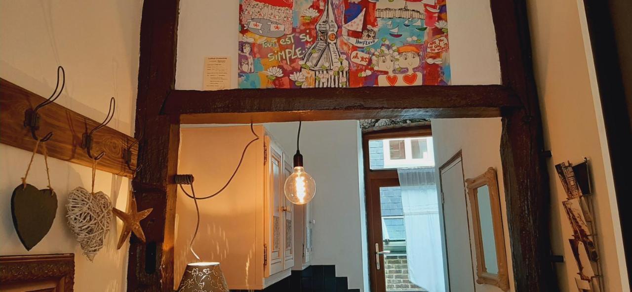 My Little Garden -Parking Gratuit 500M -Coeur Historique -La Clef De Honfleur Apartment Bagian luar foto