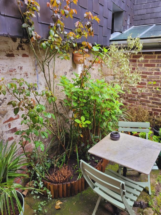 My Little Garden -Parking Gratuit 500M -Coeur Historique -La Clef De Honfleur Apartment Bagian luar foto