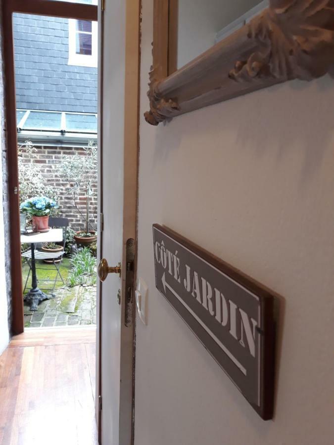 My Little Garden -Parking Gratuit 500M -Coeur Historique -La Clef De Honfleur Apartment Bagian luar foto